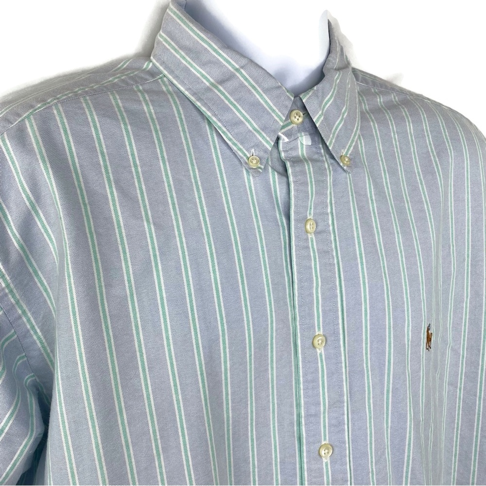 Ralph Lauren Stripe Long sleeve Button Down Shirt 17/34